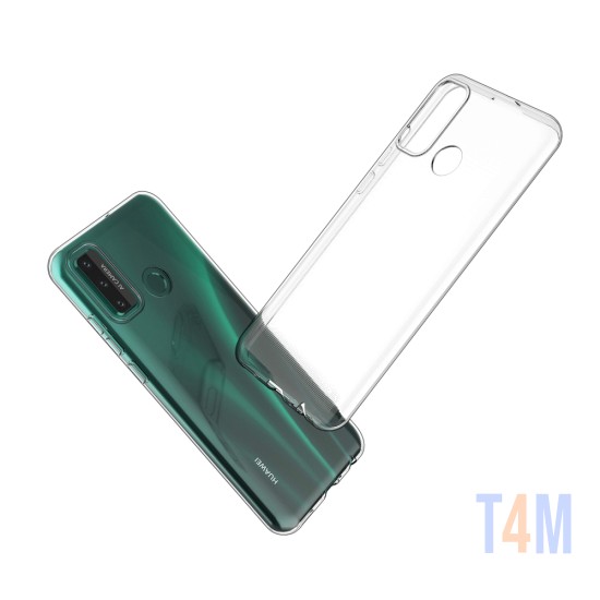 Capa de Silicone 360º para Huawei P Smart 2020 Transparente